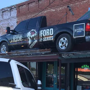 Can't miss the location.