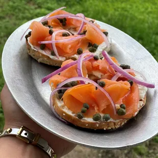 Bagels and Lox Sunday Brunch