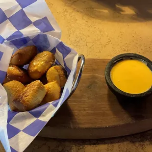 Pretzel Bites from the Bar Bites Menu