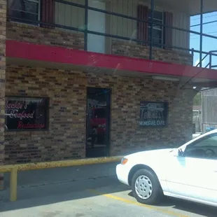 Front of building