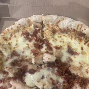 a pizza in a box