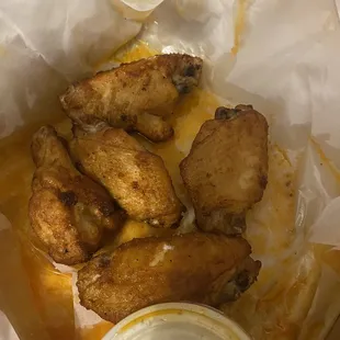 They were legit, decent wings...