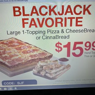 Payed extra for the thick crust pictured online.