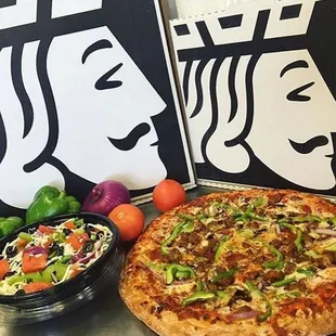 a woman&apos;s face and vegetables