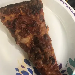 this is supposed to be a pepperoni and sausage pizza