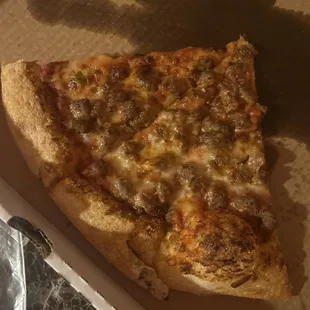 Sausage pizza