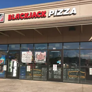 Look from the parking lot.