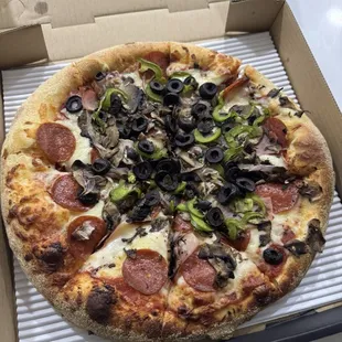 Blackjack Special Pizza - Medium 12"