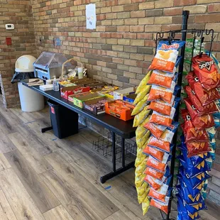 2021 temporary covid snack bar. #UpCloseSavor XP