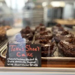 a variety of pastries