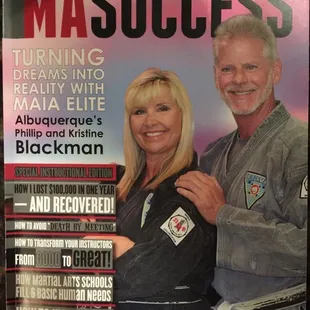 So proud to have been on the cover of MAIA Success magazine 2 years ago.