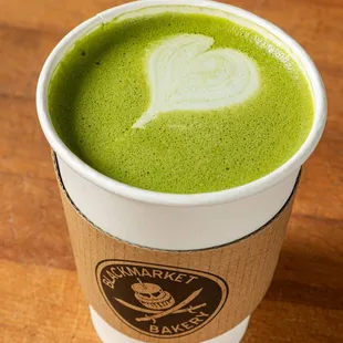 Hot Matcha Latte