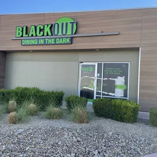 Outside the Restaurant