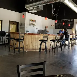 This is really sweet for a taproom!