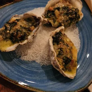 Oysters Rockefeller