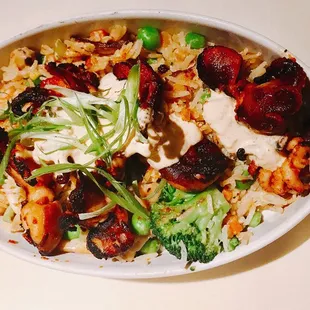 Wood Grilled Baby Octopus