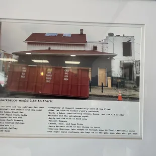 A photo of the rebuilding stage. Stop by to have a great experience.