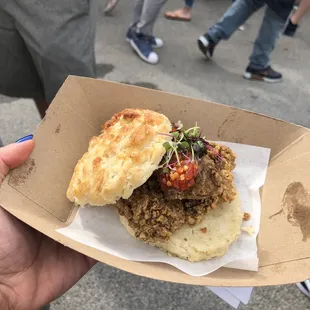 Fried Oyster Sandwich