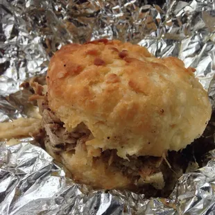 Cider Braised Pork Sandwiches