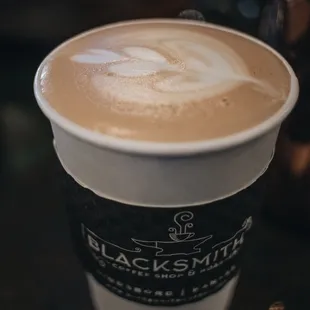 a cup of coffee