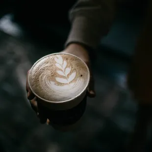 Hand Crafted Drinks with our own coffee roasted fresh in Lindsborg.