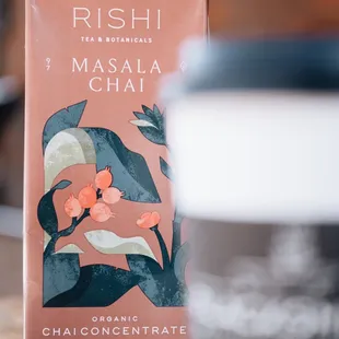 a box of masala chai