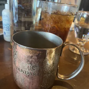 Moscow mule was perfect