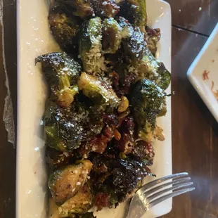 Brussel sprouts were perfect