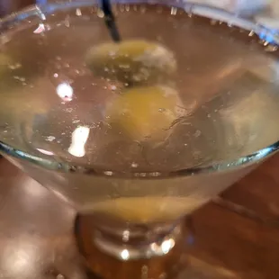 Dirty martini done right!