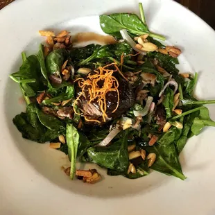 Warm Spinach Salad