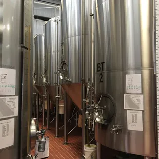 Fermenting tanks