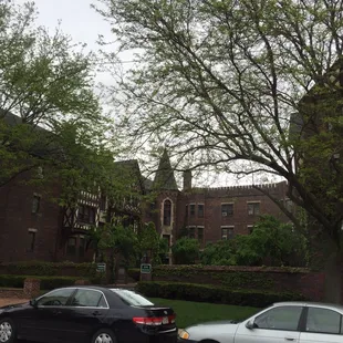 One of the many beautiful apartment buildings of Blackstone.
