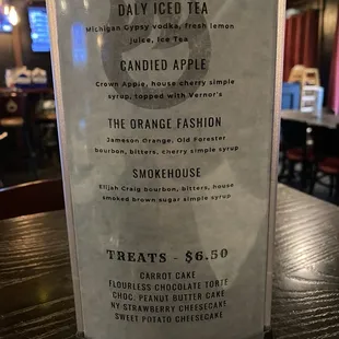 Drink specials