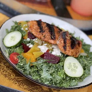 Salmon &amp; Kale Salad