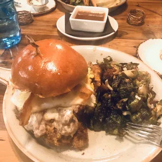 Hot Honey Fried Chicken Sandwich