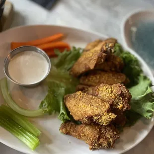 Garlic Crab Spice Wings