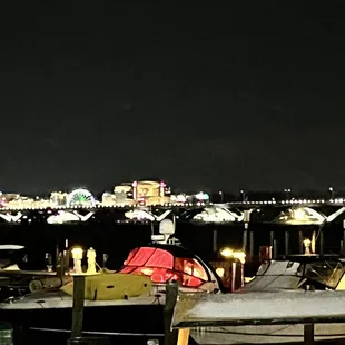 View from table @Blackwall Hitch