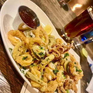Crispy Calamari Fritz