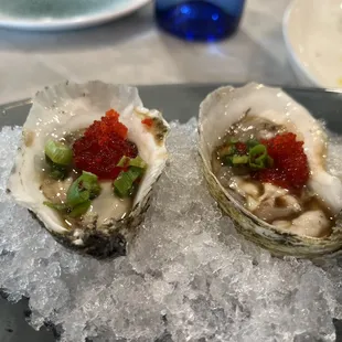 Yum! Rising Dragon Oysters!