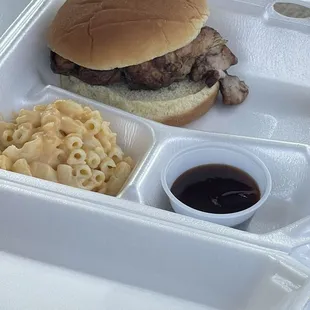 Huli Huli chicken with Mac n cheese