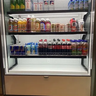 refrigerated drinks