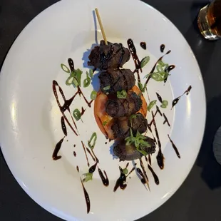Dates with Goat Cheese and Bacon