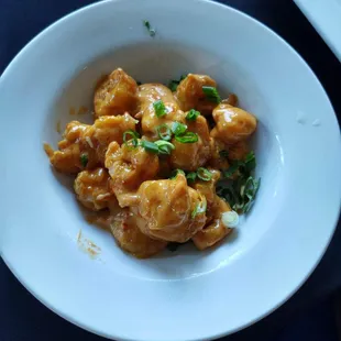 a plate of food