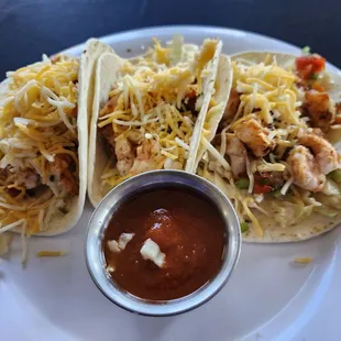 Shrimp tacos