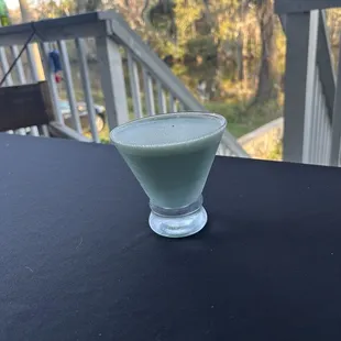Martini by the river.