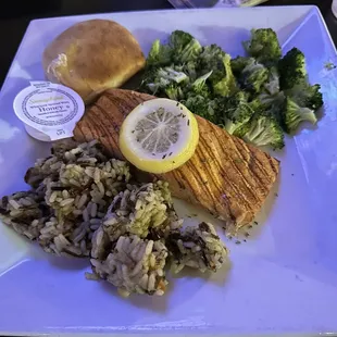 Salmon entrée