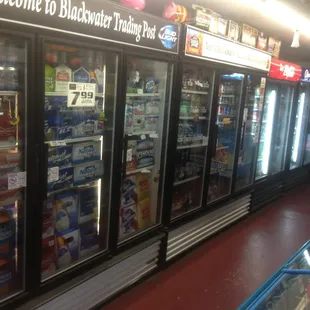 the inside of a store