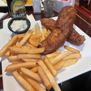 fish, fish and chips, seafood, food