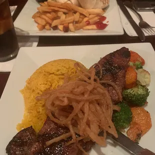 steak, food