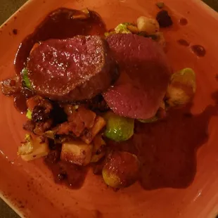 Elk tenderloin.